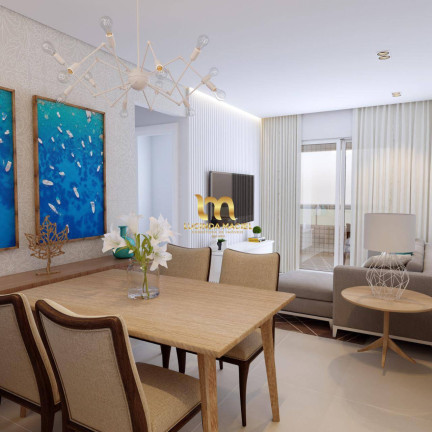 Imagem Apartamento com 2 Quartos à Venda, 69 m² em Guilhermina - Praia Grande