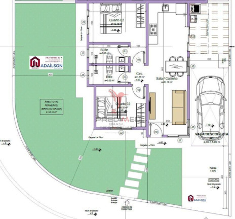 Imagem Casa com 2 Quartos à Venda, 60 m² em Bela Vista - Palhoça Imagem Casa com 2 Quartos à Venda, 60 m² em Bela Vista - Palhoça