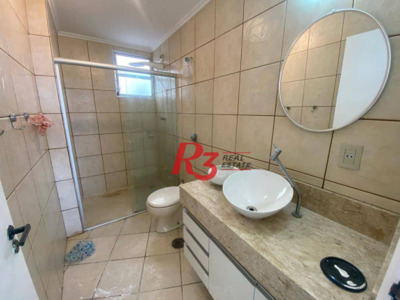 Imagem Apartamento com 2 Quartos para Alugar, 84 m² em Aparecida - Santos