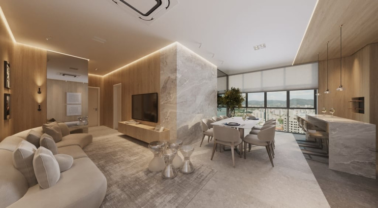 Imagem Apartamento com 2 Quartos à Venda, 94 m² em Perequê - Porto Belo