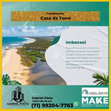 Imagem Terreno à Venda, 274 m² em Açu Da Torre - Mata De São João Imagem Terreno à Venda, 274 m² em Açu Da Torre - Mata De São João