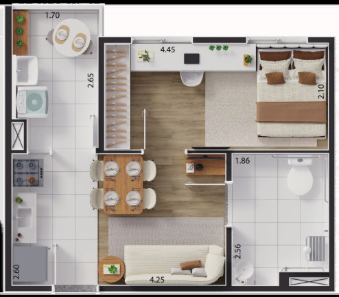 Imagem Imóvel com 2 Quartos à Venda, 33 m² em Jardim São Paulo(zona Leste) - São Paulo Imagem Imóvel com 2 Quartos à Venda, 33 m² em Jardim São Paulo(zona Leste) - São Paulo