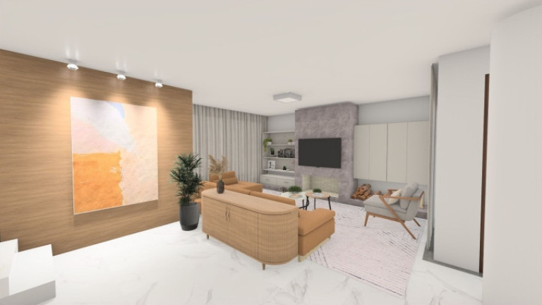 Imagem Casa de Condomínio com 3 Quartos à Venda, 255 m² em Tomazetti - Santa Maria