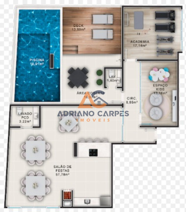 Imagem Imóvel com 2 Quartos à Venda, 80 m² em Centro - Balneário Piçarras Imagem Imóvel com 2 Quartos à Venda, 80 m² em Centro - Balneário Piçarras