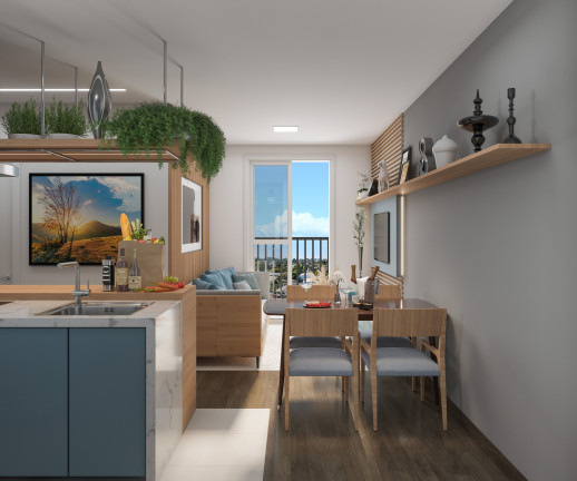 Imagem Apartamento com 2 Quartos à Venda, 50 m² em Rondônia - Novo Hamburgo