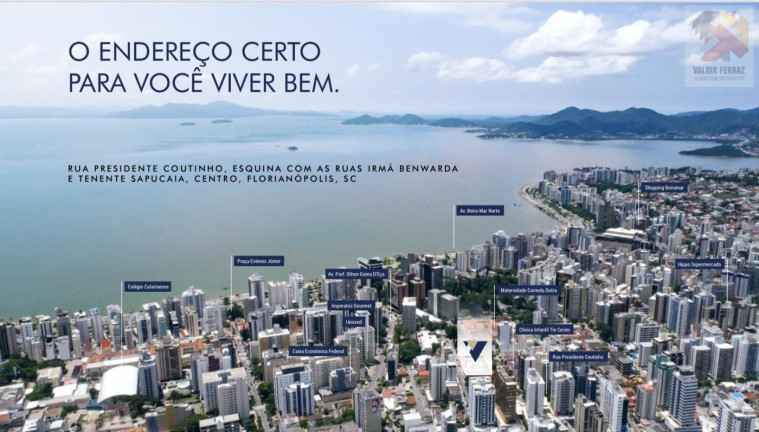 Imagem Apartamento com 2 Quartos à Venda, 85 m² em Centro - Florianópolis Imagem Apartamento com 2 Quartos à Venda, 85 m² em Centro - Florianópolis