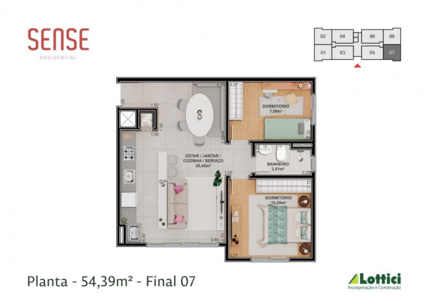 Imagem Apartamento com 2 Quartos à Venda, 53 m² em Centro - Canoas Imagem Apartamento com 2 Quartos à Venda, 53 m² em Centro - Canoas