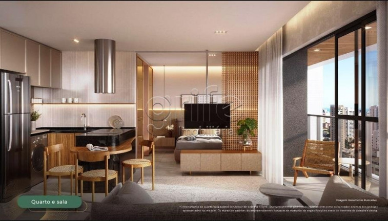 Imagem Apartamento com 1 Quarto à Venda, 39 m² em Meireles - Fortaleza