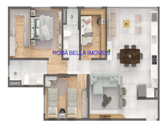 Imagem Apartamento com 3 Quartos à Venda, 86 m² em Vila Vitória Ii - Indaiatuba Imagem Apartamento com 3 Quartos à Venda, 86 m² em Vila Vitória Ii - Indaiatuba