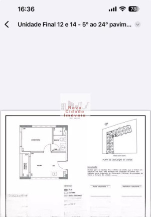 Imagem Imóvel com 1 Quarto à Venda, 24 m² em Vila Nova Conceição - São Paulo