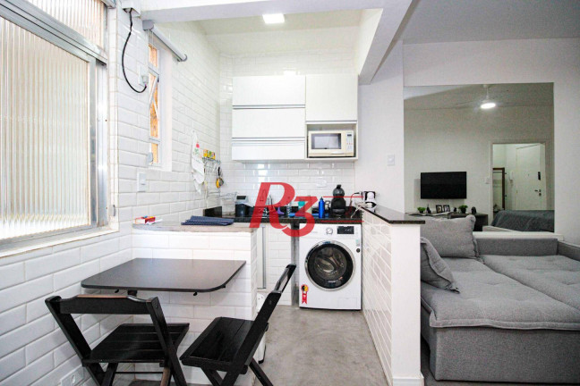 Imagem Studio com 1 Quarto à Venda, 31 m² em Embaré - Santos Imagem Studio com 1 Quarto à Venda, 31 m² em Embaré - Santos