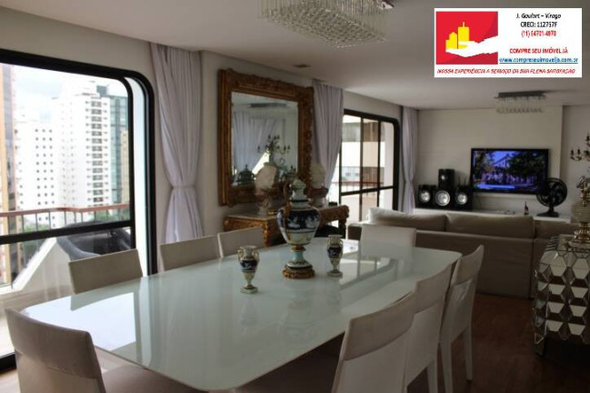 Imagem Apartamento com 4 Quartos à Venda, 297 m² em Campo Belo - São Paulo