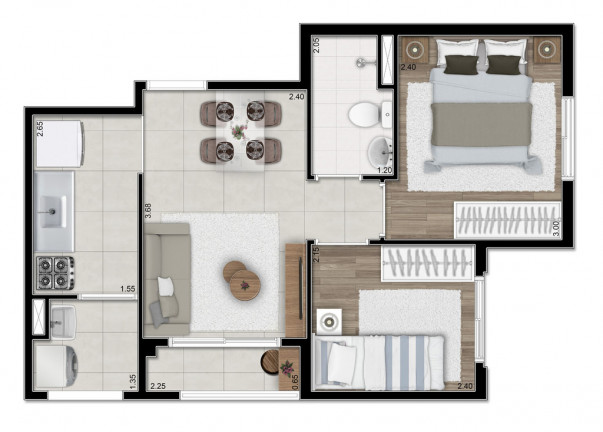 Imagem Apartamento com 2 Quartos à Venda, 37 m² em Itaquera - São Paulo Imagem Apartamento com 2 Quartos à Venda, 37 m² em Itaquera - São Paulo