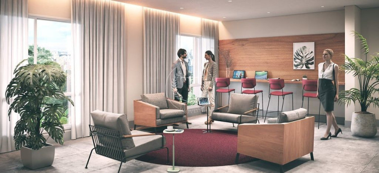 Imagem Apartamento com 1 Quarto à Venda, 33 m² em Morumbi - São Paulo Imagem Apartamento com 1 Quarto à Venda, 33 m² em Morumbi - São Paulo