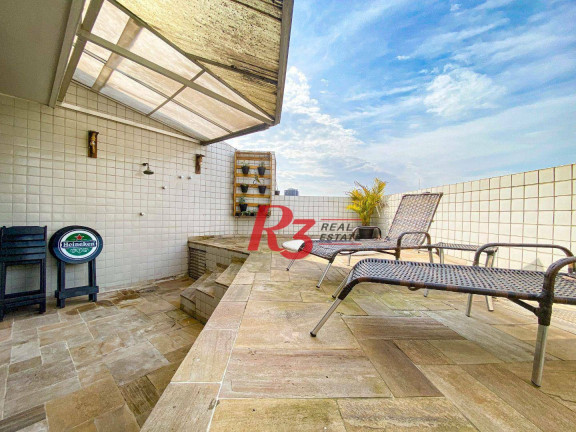 Imagem Cobertura com 3 Quartos à Venda, 146 m² em Vila Matias - Santos