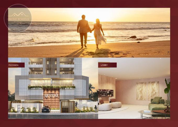 Imagem Apartamento com 2 Quartos à Venda, 75 m² em Caiçara - Praia Grande