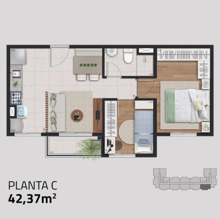 Imagem Apartamento com 2 Quartos à Venda, 41 m² em Guaianases - São Paulo Imagem Apartamento com 2 Quartos à Venda, 41 m² em Guaianases - São Paulo