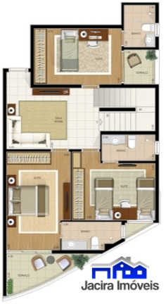 Imagem Apartamento com 3 Quartos à Venda, 165 m² em Pompéia - Santos