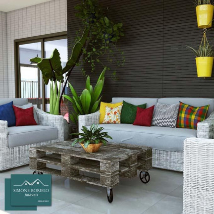 Imagem Apartamento com 3 Quartos à Venda, 105 m² em Canto Do Forte - Praia Grande