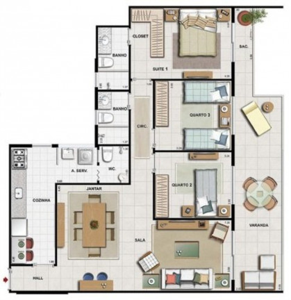 Imagem Imóvel com 4 Quartos à Venda, 160 m² em Recreio Dos Bandeirantes - Rio De Janeiro