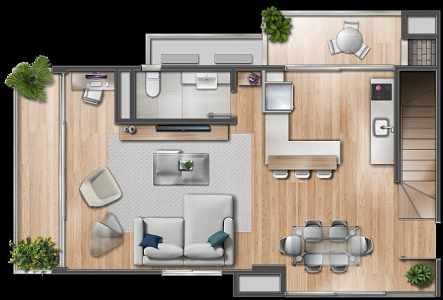 Imagem Imóvel com 2 Quartos à Venda, 130 m² em Menino Deus - Porto Alegre