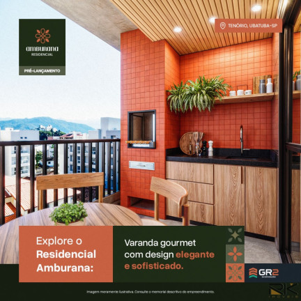 Imagem Apartamento com 2 Quartos à Venda, 62 m² em Tenório - Ubatuba