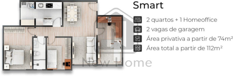 Imagem Imóvel com 2 Quartos à Venda, 61 m² em Pioneiros Catarinenses - Cascavel Imagem Imóvel com 2 Quartos à Venda, 61 m² em Pioneiros Catarinenses - Cascavel