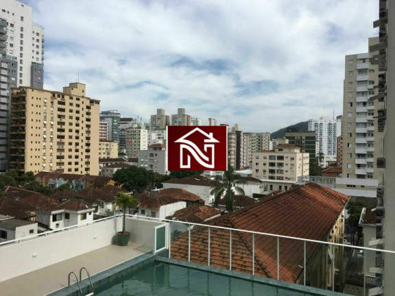 Imagem Apartamento com 2 Quartos à Venda, 107 m² em Pompéia - Santos
