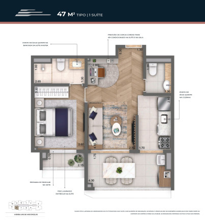 Imagem Flat com 1 Quarto à Venda, 47 m² em Vila Mariana - São Paulo Imagem Flat com 1 Quarto à Venda, 47 m² em Vila Mariana - São Paulo