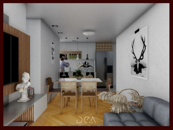 Imagem Apartamento com 2 Quartos à Venda, 52 m² em Jardim Santo Antônio - Santo André
