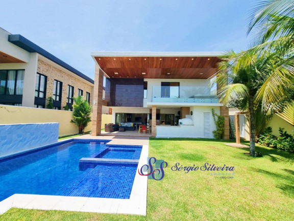 Imagem Casa com 4 Quartos à Venda, 350 m² em Alphaville Eusébio - Eusébio Imagem Casa com 4 Quartos à Venda, 350 m² em Alphaville Eusébio - Eusébio
