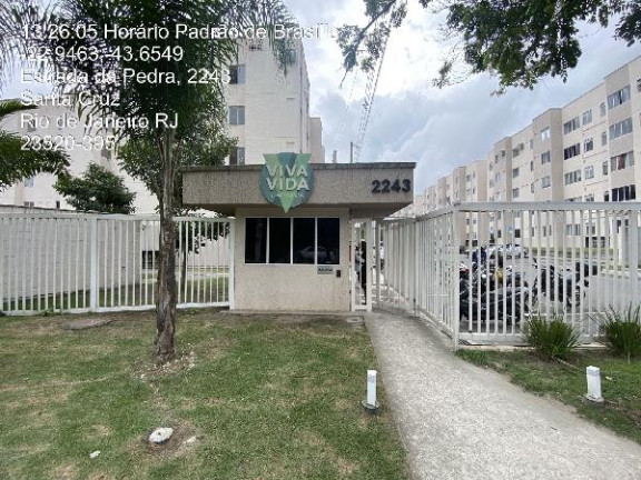 Imóvel com 2 Quartos à Venda, 41 m² em Santa Cruz - Rio De Janeiro