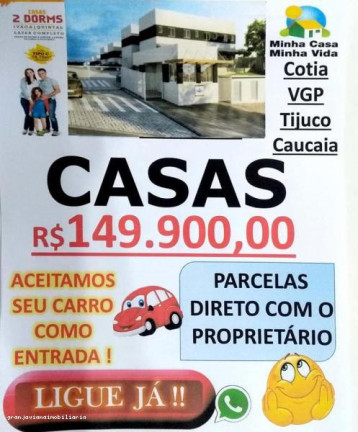 Imagem Casa com 2 Quartos à Venda, 81 m² em Residencial Veredas Clube - Vargem Grande Paulista Imagem Casa com 2 Quartos à Venda, 81 m² em Residencial Veredas Clube - Vargem Grande Paulista