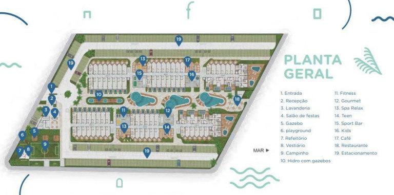Imagem Flat à Venda, 22 m² em Carneiros - Tamandaré Imagem Flat à Venda, 22 m² em Carneiros - Tamandaré