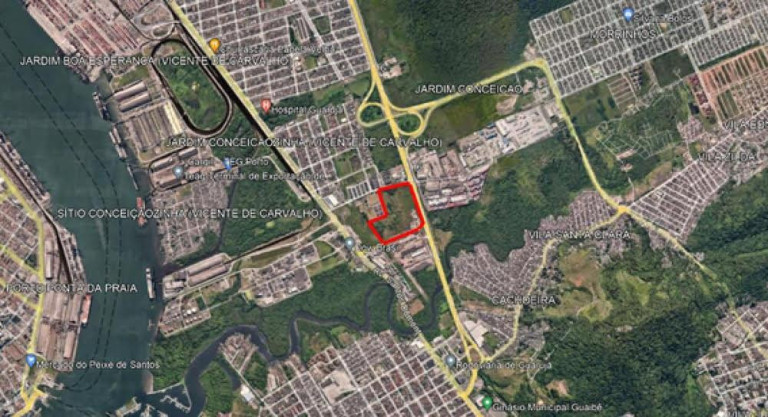 Imagem Terreno à Venda, 93.000 m² em Vicente De Carvalho - Guarujá Imagem Terreno à Venda, 93.000 m² em Vicente De Carvalho - Guarujá