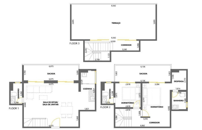 Imagem Apartamento com 3 Quartos à Venda, 163 m² em Cidade Monções - São Paulo