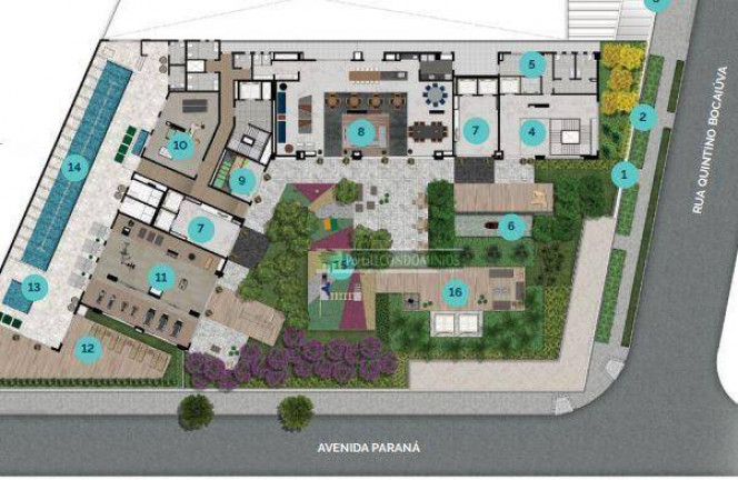 Imagem Apartamento com 2 Quartos à Venda, 72 m² em Cabral - Curitiba