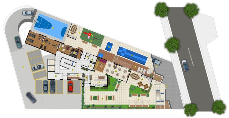 Imagem Imóvel com 2 Quartos à Venda, 53 m² em Casa Branca - Santo André
