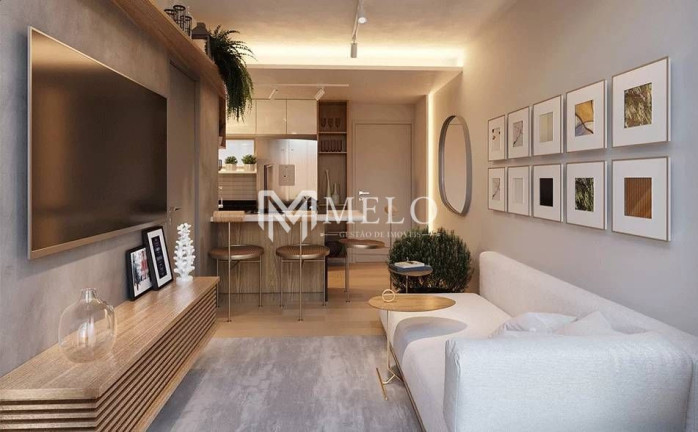 Imagem Apartamento com 1 Quarto à Venda, 36 m²