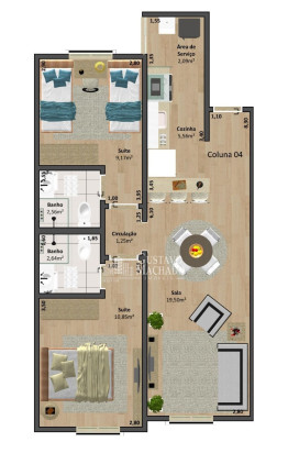Imagem Imóvel com 2 Quartos à Venda, 61 m² em Jardim Belvedere - Volta Redonda Imagem Imóvel com 2 Quartos à Venda, 61 m² em Jardim Belvedere - Volta Redonda