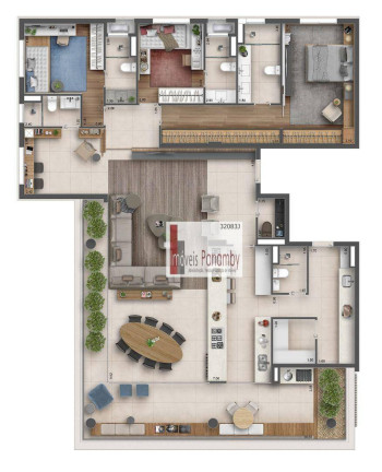 Imagem Apartamento com 3 Quartos à Venda, 188 m² em Perdizes - São Paulo Imagem Apartamento com 3 Quartos à Venda, 188 m² em Perdizes - São Paulo