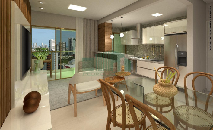Apartamento com 2 Quartos à Venda, 54 m² em Madalena - Recife
