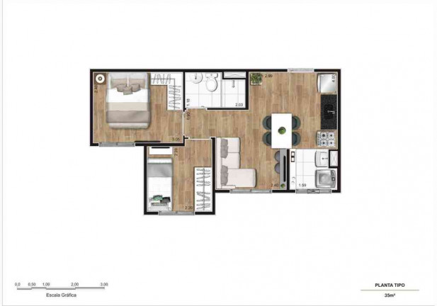 Imagem Apartamento com 2 Quartos à Venda, 35 m² em São Mateus - São Paulo Imagem Apartamento com 2 Quartos à Venda, 35 m² em São Mateus - São Paulo