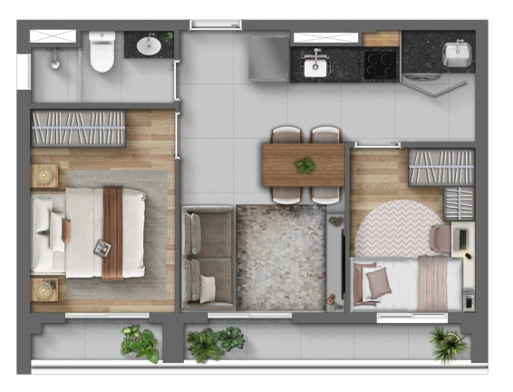 Imagem Imóvel com 2 Quartos à Venda, 60 m² em Santo Amaro - São Paulo Imagem Imóvel com 2 Quartos à Venda, 60 m² em Santo Amaro - São Paulo