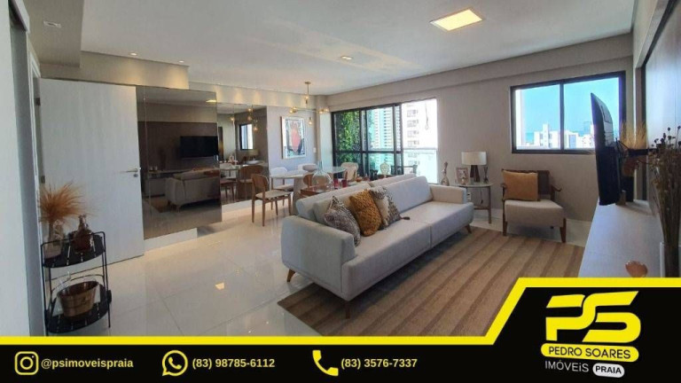 Imagem Apartamento com 3 Quartos à Venda, 83 m² em Manaíra - João Pessoa Imagem Apartamento com 3 Quartos à Venda, 83 m² em Manaíra - João Pessoa