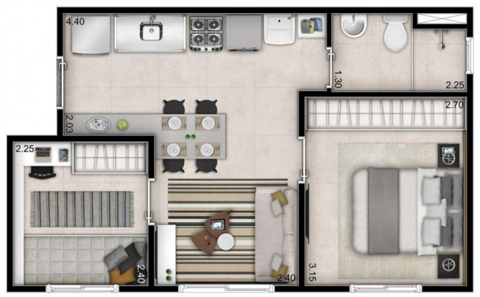 Imagem Imóvel com 2 Quartos à Venda, 35 m² em Ipiranga - São Paulo Imagem Imóvel com 2 Quartos à Venda, 35 m² em Ipiranga - São Paulo