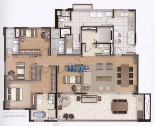 Imagem Apartamento com 3 Quartos à Venda, 152 m² em Itaim Bibi - São Paulo