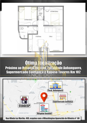 Imagem Casa com 2 Quartos à Venda, 48 m² em Jardim Residencial Deolinda Guerra - Sorocaba