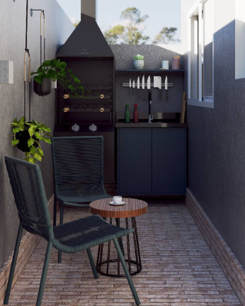 Imagem Casa de Condomínio com 2 Quartos à Venda, 75 m² em Maracanã - Praia Grande