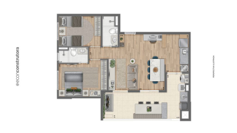 Imagem Apartamento com 3 Quartos à Venda, 69 m² em Vila Guilhermina - São Paulo